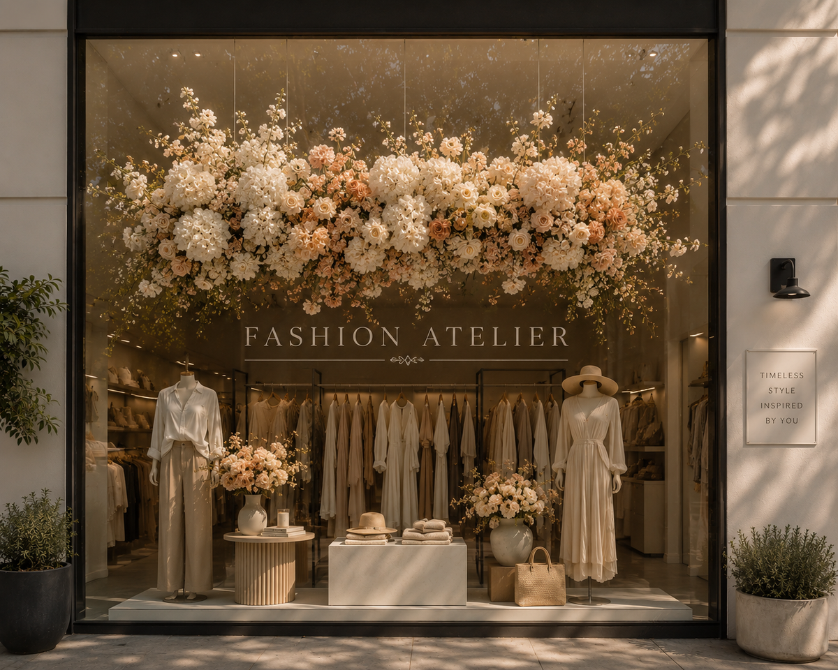 Floating Floral Installation