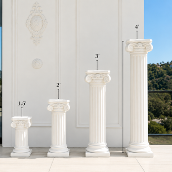 Rental Greek-Inspired Ionic Columns