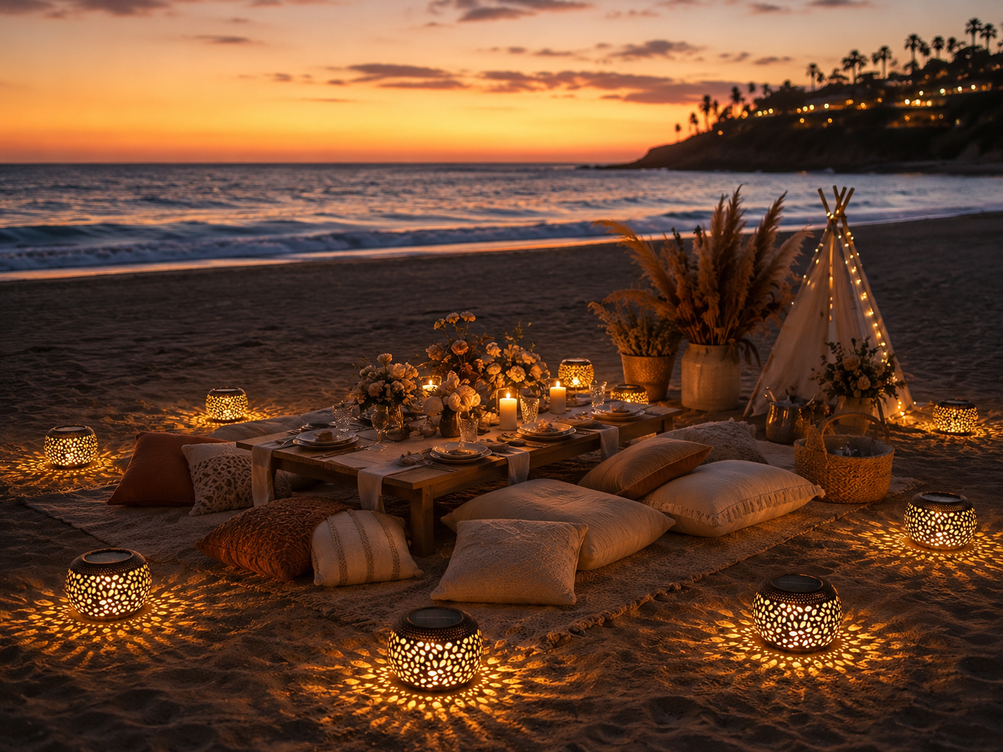 Rental Solar Garden Glow Lamps