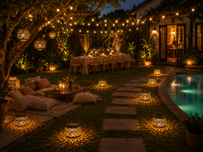 Rental Solar Garden Glow Lamps