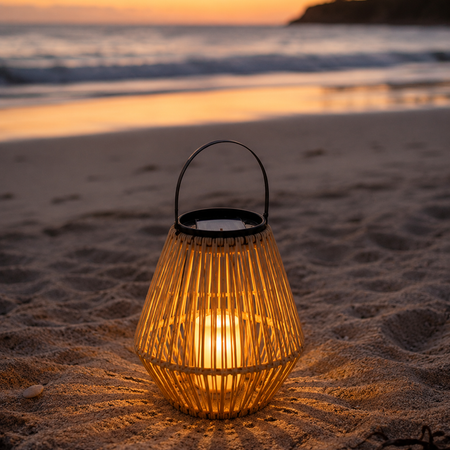 Rental Woven Solar Lantern Collection