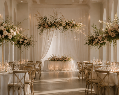 Floating Floral Installation