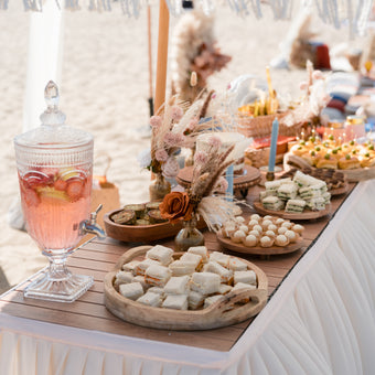 Shaded Food & Beverage Station [ADD-ON]