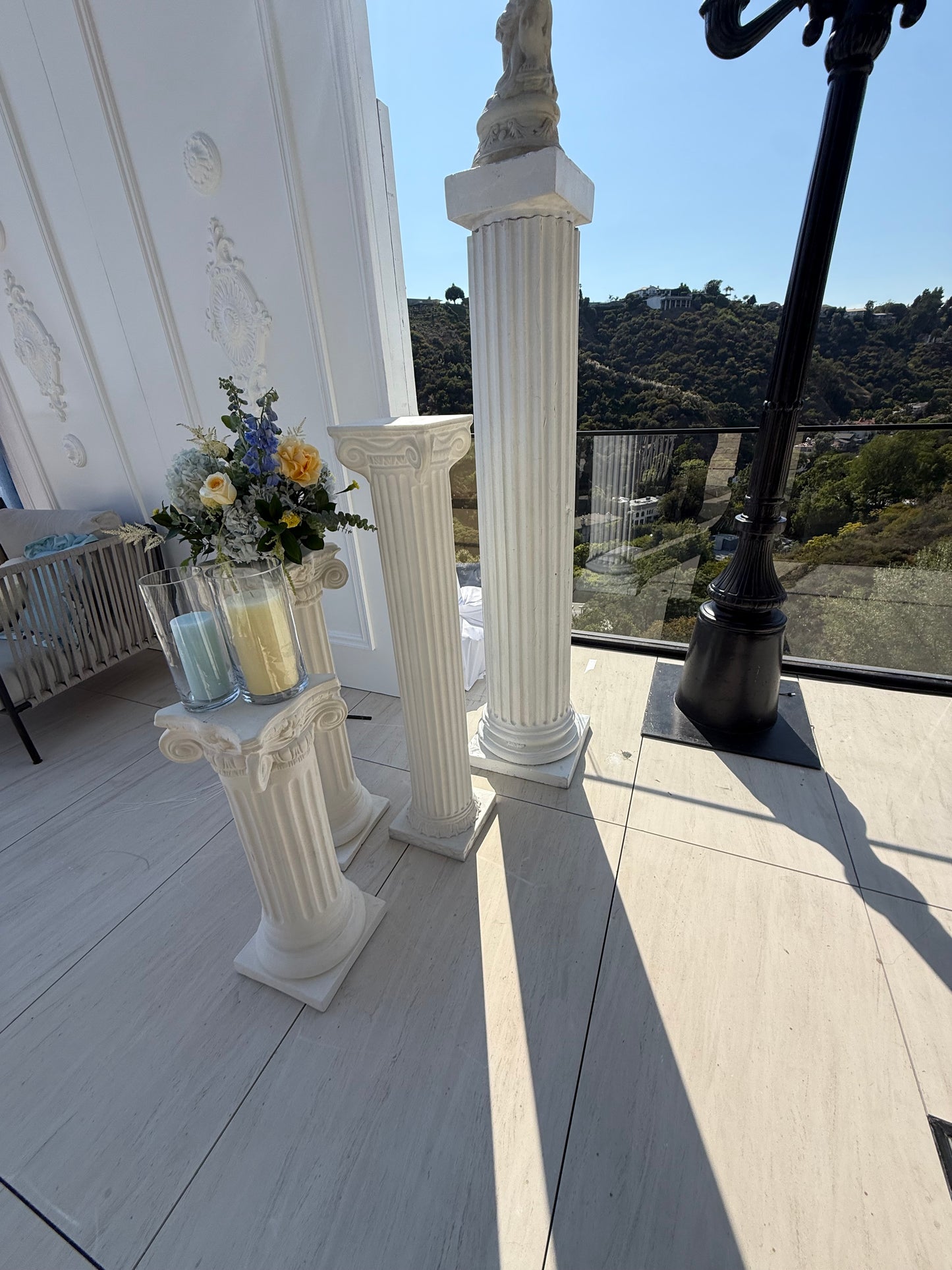 Rental Greek-Inspired Ionic Columns