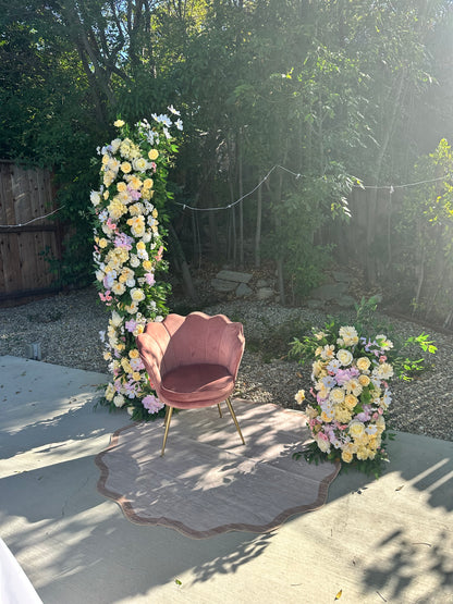 Luxury Faux Floral Arch